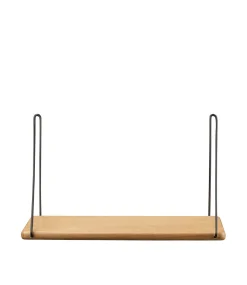 Ejvind A. Johansson B145 - Hylde m/beslag - Eg - Sort - 22 x 45 Outlet