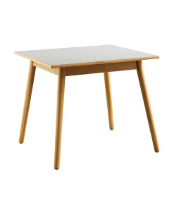 Poul M. Volther C35A - Spisebord - Eg - Linoleum - Lysegrå