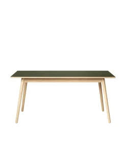 Poul M. Volther C35B - Spisebord - Eg - Linoleum - Olive Clearance