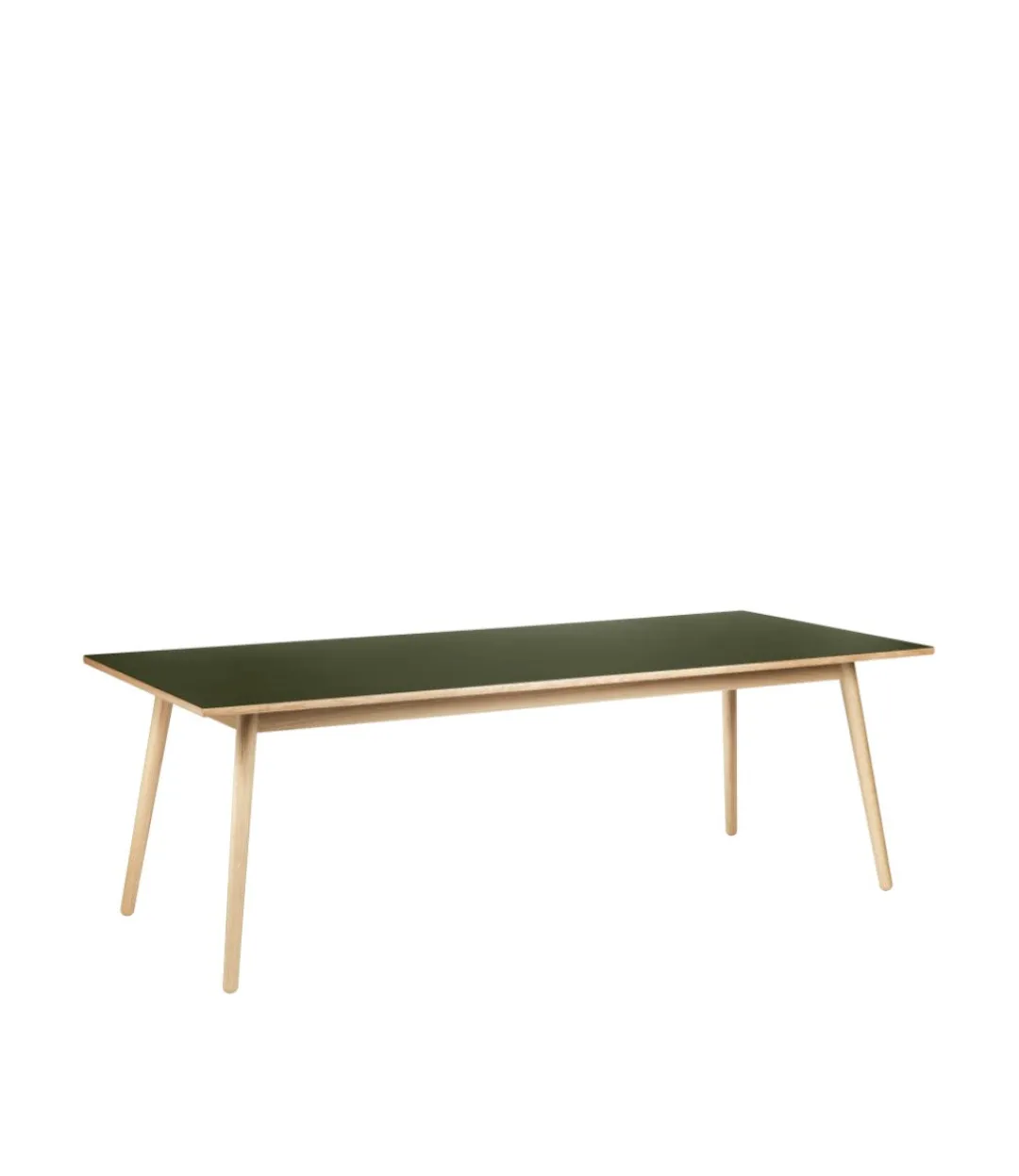 Poul M. Volther C35C - Spisebord - Eg - Linoleum - Olive Best