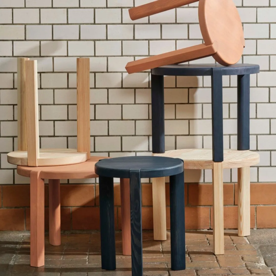 Katrine Sander D108 Njalsgade - Sofabord - Fyr - Ubehandlet