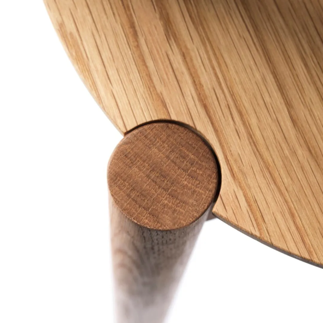 Stine Lundgaard Weigelt D102 Søs - Sofabord - Eg - Olieret - Ø55 Discount