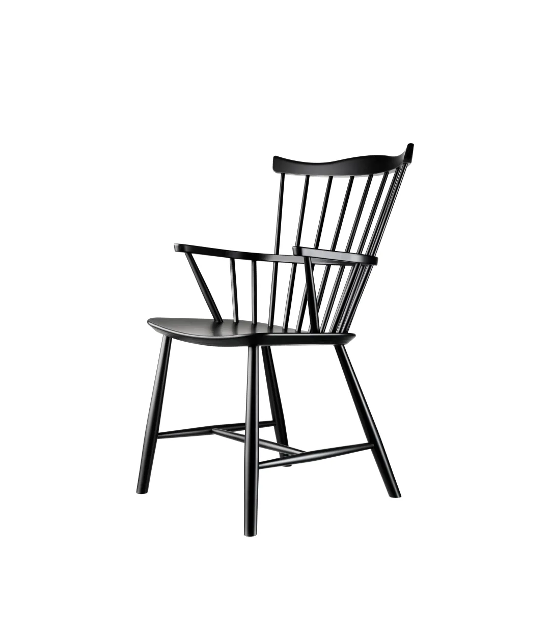 Børge Mogensen J52B - Stol - Bøg - Jet Black Best