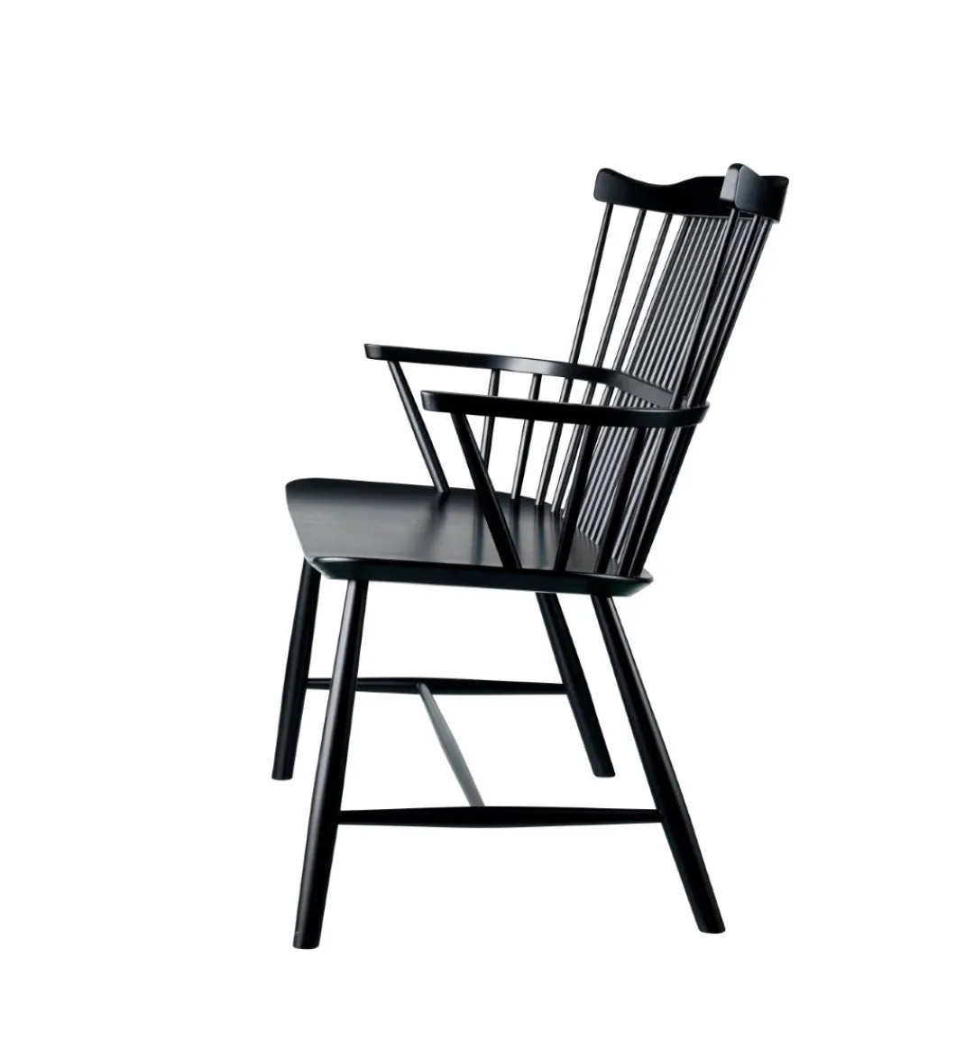 Børge Mogensen J52D - Bænk - Bøg - Jet Black New