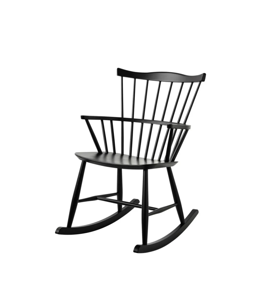 Børge Mogensen J52G - Gyngestol - Bøg - Jet Black Discount