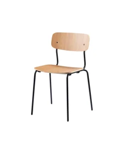 Jakob Thau J182 Holmen - Stabelstol - Stål - Eg - 4 stk. Best