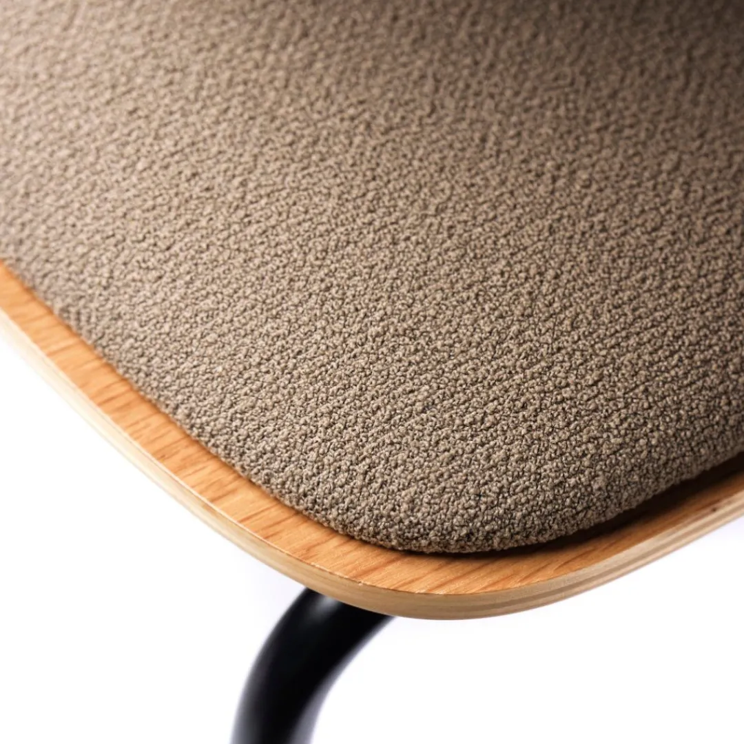 Jakob Thau J182 - Holmen - Stabelstol - Stål - Grain - Taupe Outlet