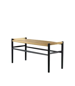 Jørgen Bækmark J163 - Klaverbænk - Eg - Jet Black Outlet