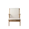 Poul M. Volther J53 - Lænestol - Eg - Beige