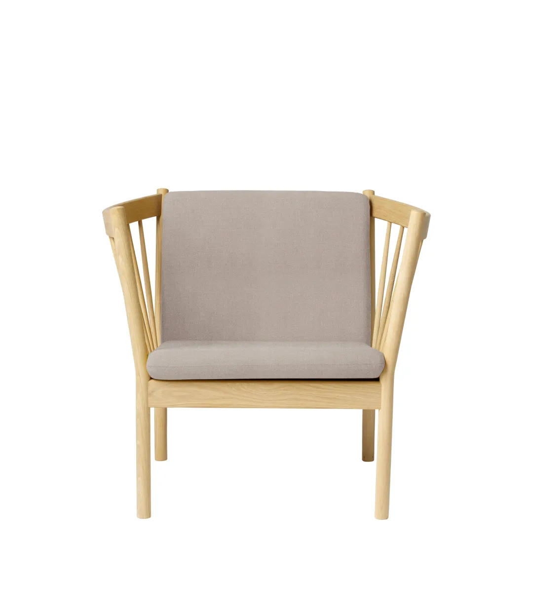 Erik Ole Jørgensen J146 - Lænestol - Eg - Beige (61)