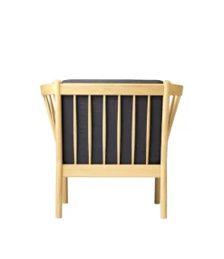 Erik Ole Jørgensen J146 - Lænestol - Eg - Dark Grey (4013) Outlet