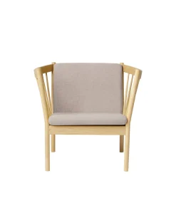 Erik Ole Jørgensen J146 - Lænestol - Eg - Light Grey (02) Discount