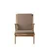 Poul M. Volther J53 - Lænestol - Eg - Taupe Sale