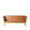 Erik Ole Jørgensen J149 - 3 pers. sofa - Eg - Cognac læder Online