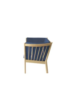 Erik Ole Jørgensen J148 - 2 pers. sofa - Eg - Dark Blue (36) Best