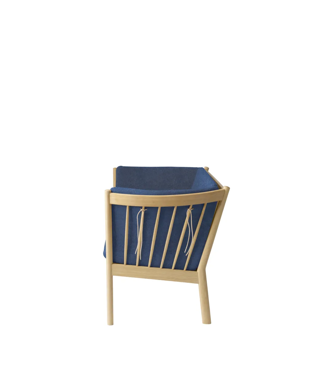 Erik Ole Jørgensen J148 - 2 pers. sofa - Eg - Dark Blue (36) Best