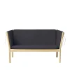 Erik Ole Jørgensen J148 - 2 pers. sofa - Eg - Dark Grey (28) Discount