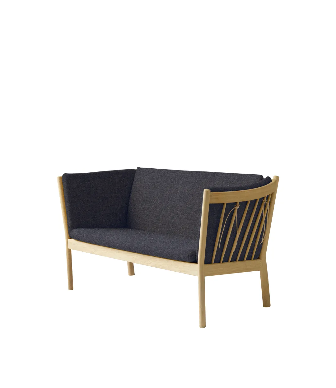 Erik Ole Jørgensen J148 - 2 pers. sofa - Eg - Dark Grey (28) Discount