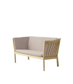 Erik Ole Jørgensen J148 - 2 pers. sofa - Eg - Light Grey (02)