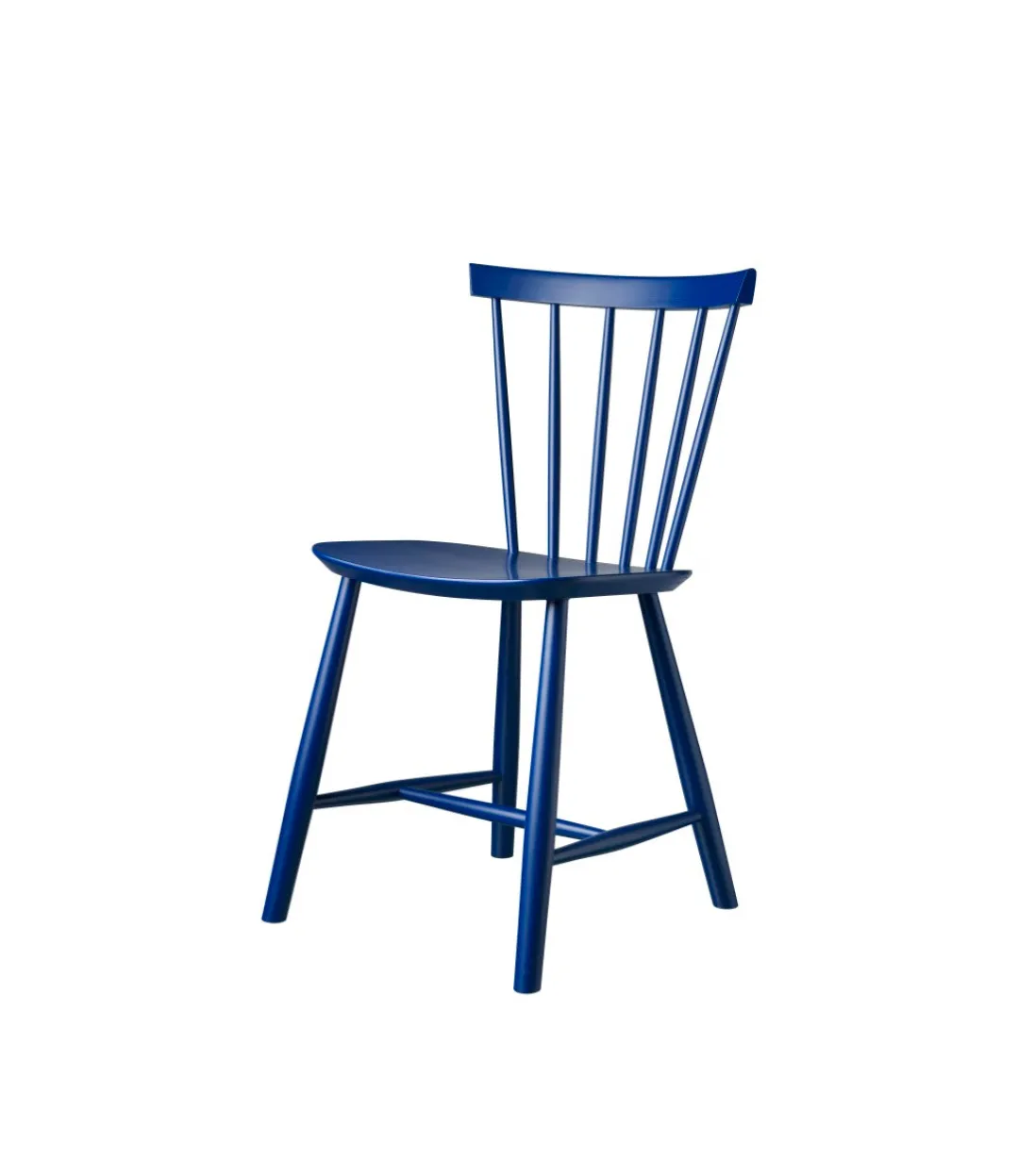 Poul M. Volther J46 - Stol - Bøg - Dark Blue Sale