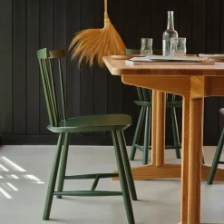 Poul M. Volther J46 - Stol - 2 stk - Bøg - Bottle Green