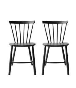 Poul M. Volther J46 - Stol - 2 stk - Bøg - Jet Black Outlet