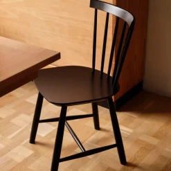 Poul M. Volther J46 - Stol - 2 stk - Bøg - Jet Black Outlet