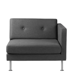 Unit10 L42 Firhøj - Højre modul 90 - Stål - Dark Grey Outlet