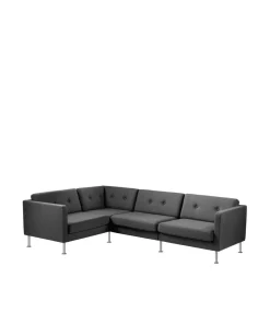 Unit10 L42 Firhøj - Højre modul 90 - Stål - Dark Grey Outlet