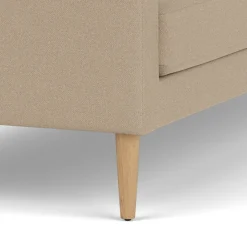 Unit10 L42 Firhøj - 2,5 pers. sofa - Eg - Beige (61252) Outlet