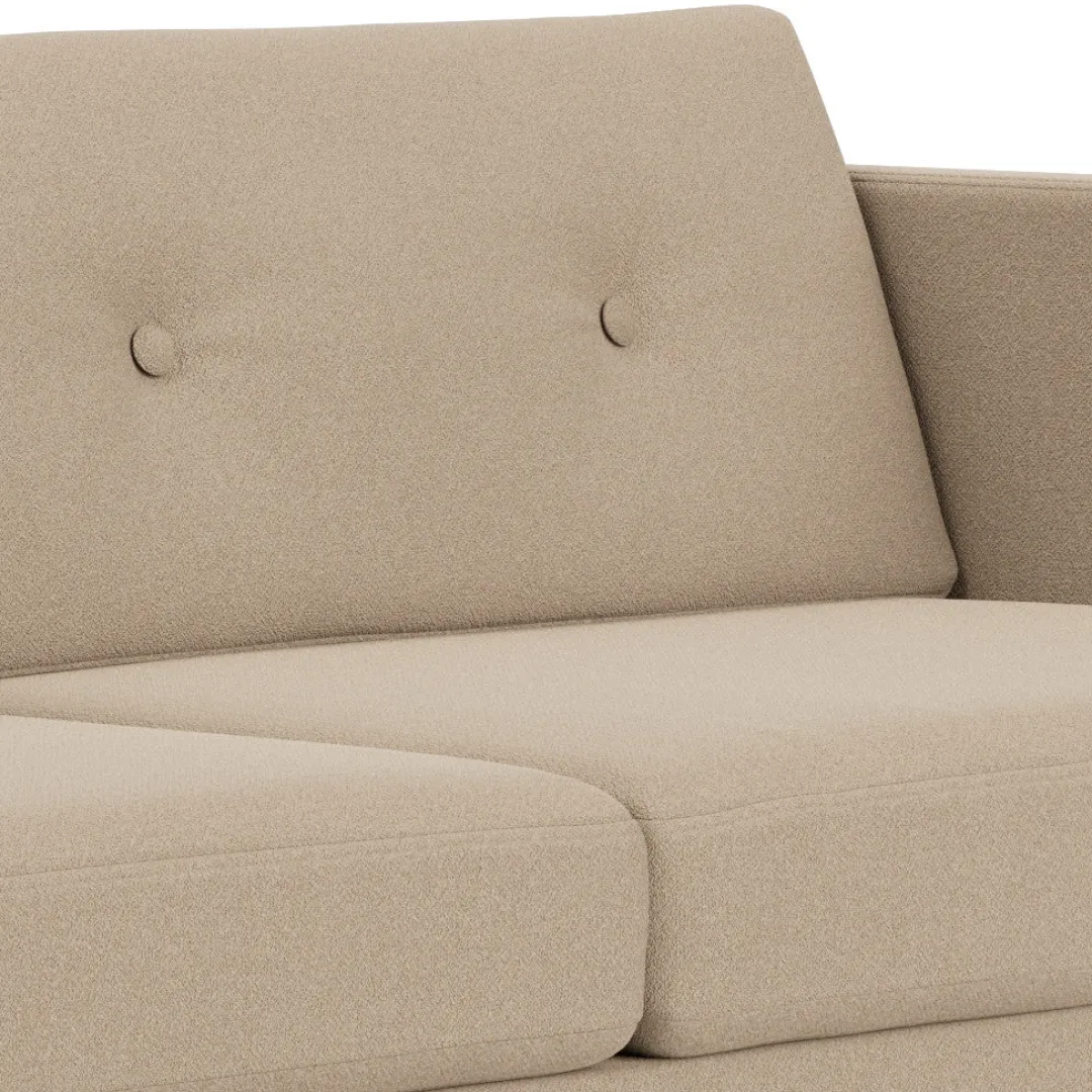 Unit10 L42 Firhøj - 2,5 pers. sofa - Eg - Beige (61252) Outlet