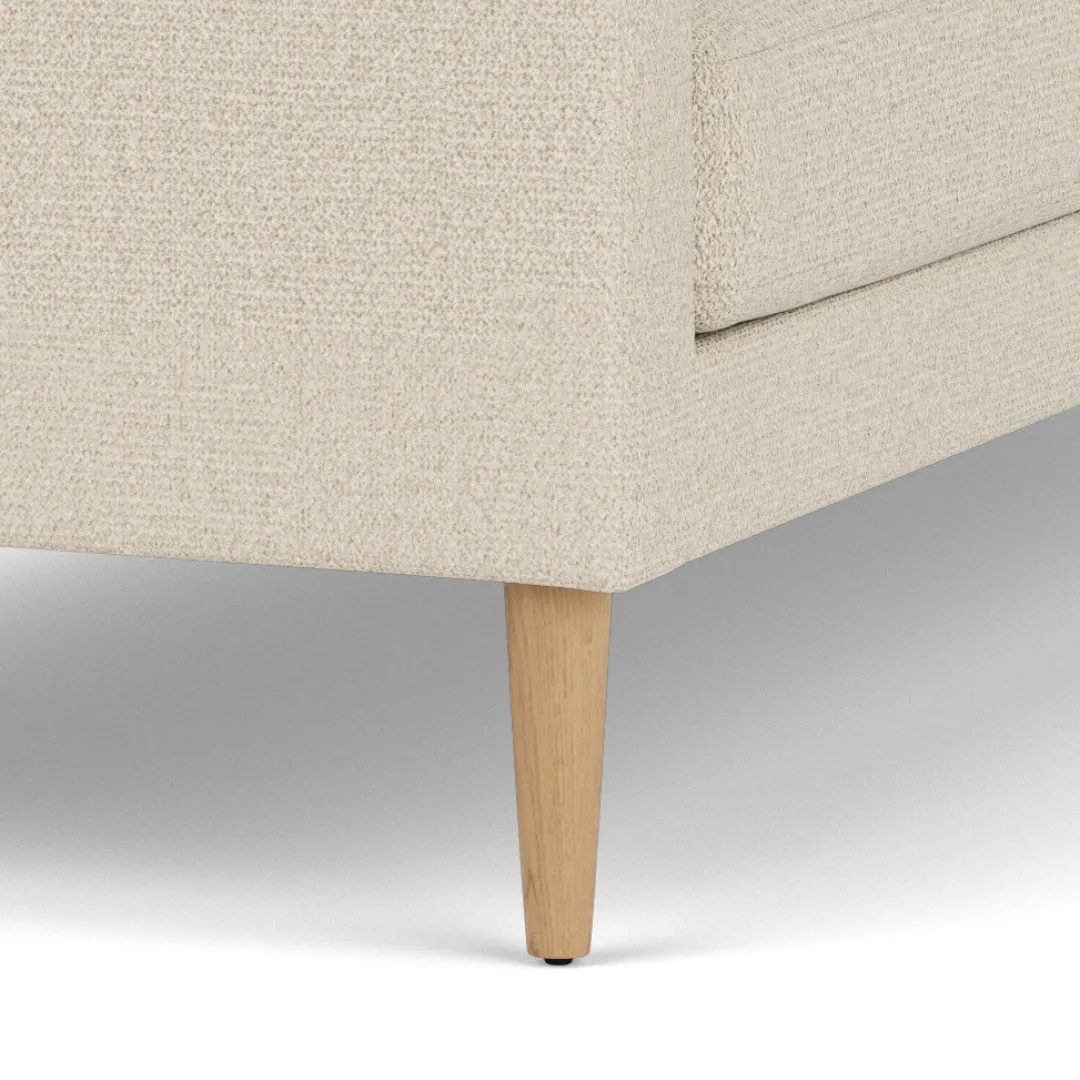 Unit10 L42 Firhøj - 2,5 pers. sofa - Eg - Beige (00) New