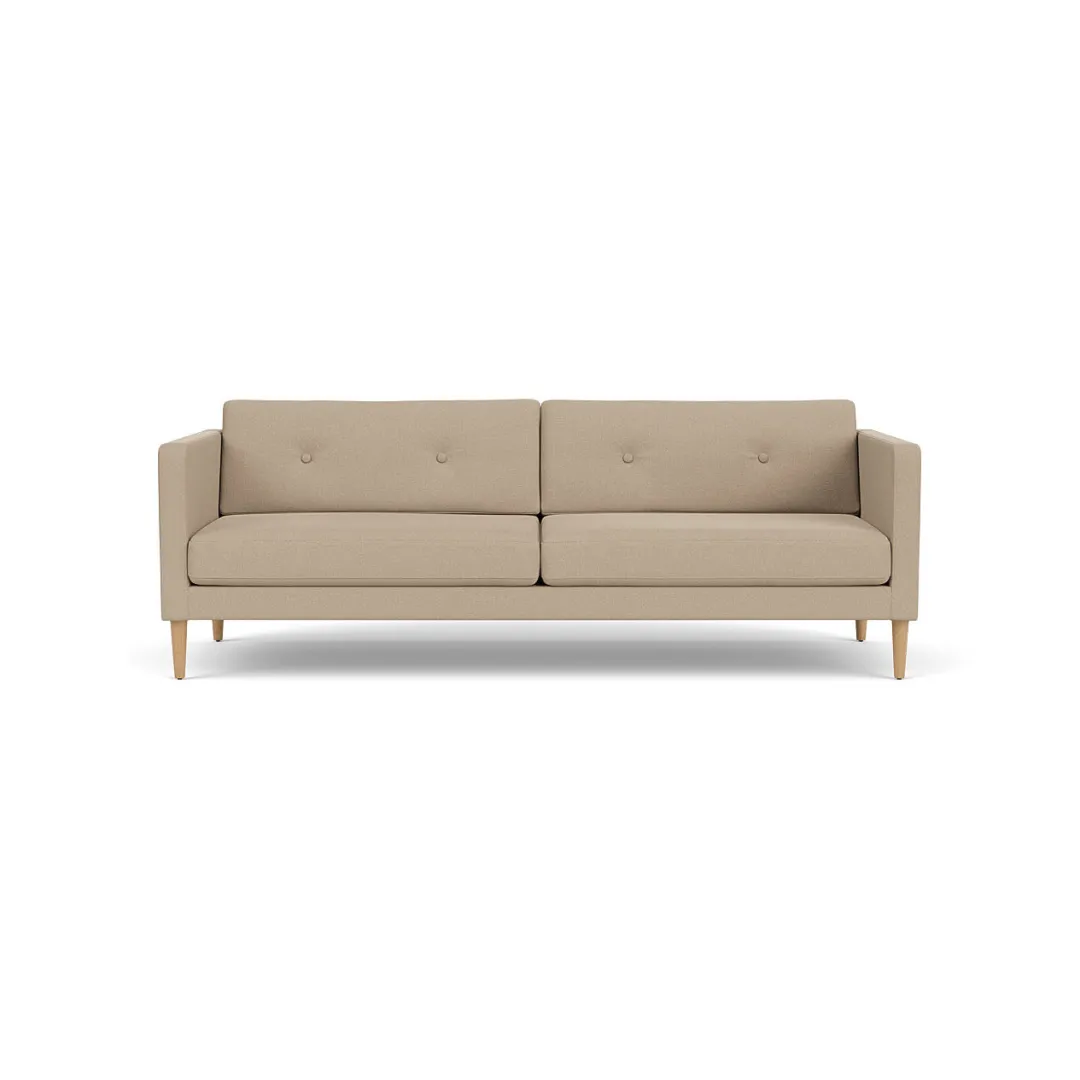 Unit10 L42 Firhøj - 3 pers. sofa - Eg - Beige (61252) New