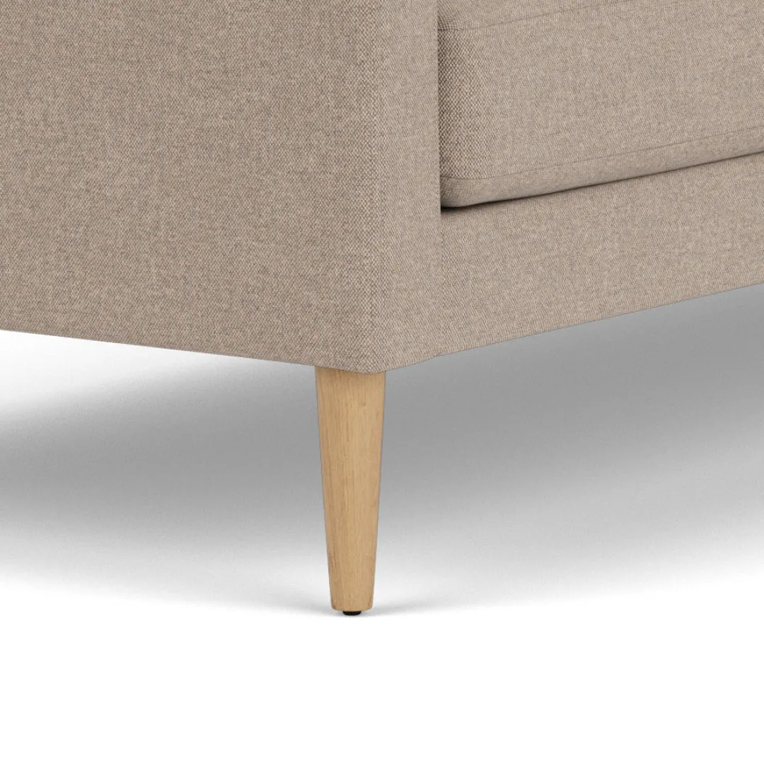 Unit10 L42 Firhøj - 3 pers. sofa - Eg - Beige (61) New