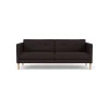 Unit10 L42 Firhøj - 2,5 pers. sofa - Eg - Black-Brown Clearance