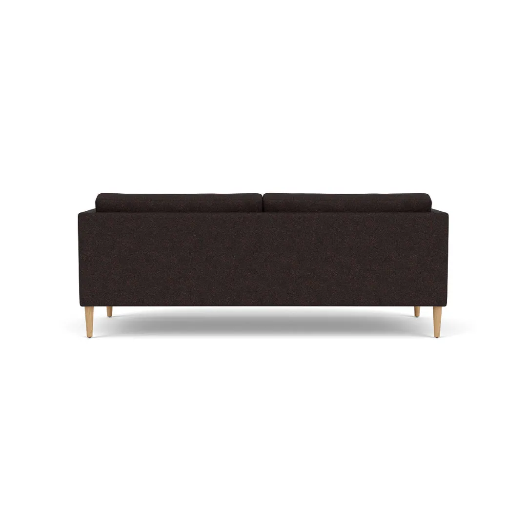 Unit10 L42 Firhøj - 2,5 pers. sofa - Eg - Black-Brown Clearance