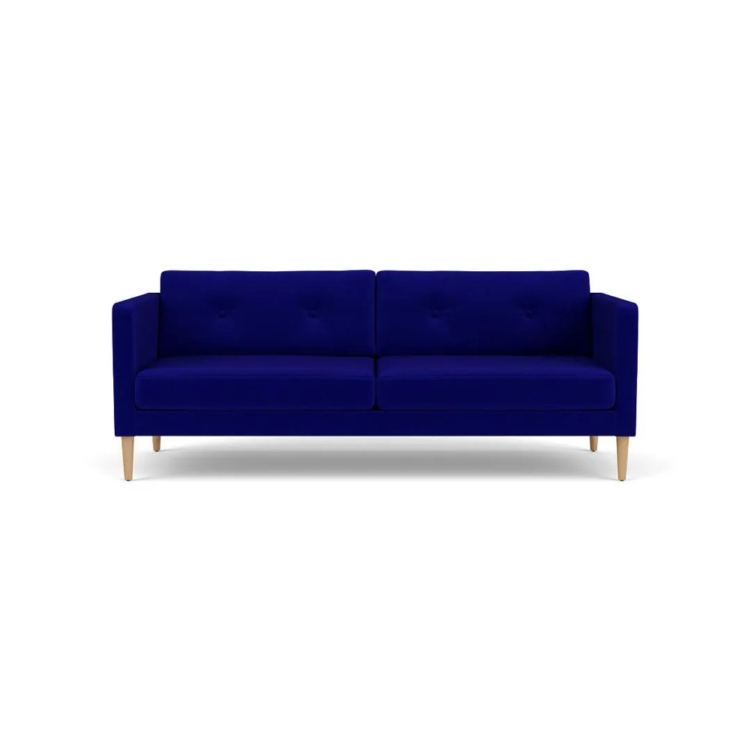 Unit10 L42 Firhøj - 2,5 pers. sofa - Eg - Blue (43) Clearance