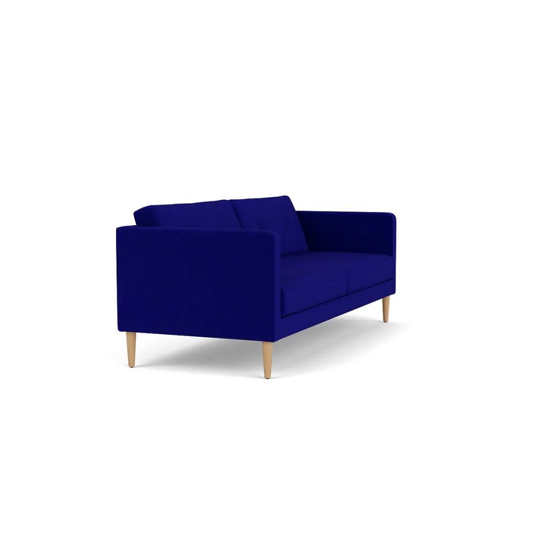 Unit10 L42 Firhøj - 2,5 pers. sofa - Eg - Blue (43) Clearance