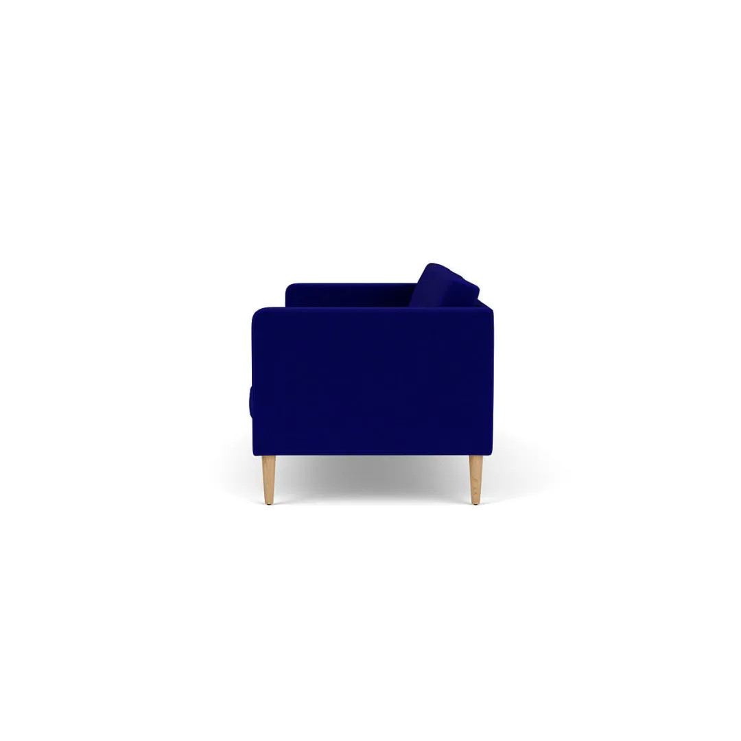Unit10 L42 Firhøj - 2,5 pers. sofa - Eg - Blue (43) Clearance