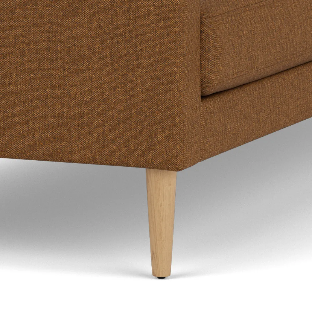 Unit10 L42 Firhøj - 2,5 pers. sofa - Eg - Brown (15) Clearance