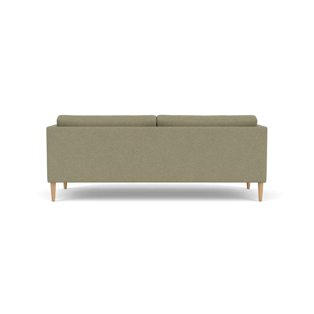 Unit10 L42 Firhøj - 2,5 pers. sofa - Eg - Green (58) Discount