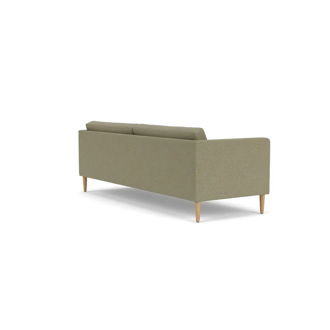 Unit10 L42 Firhøj - 3 pers. sofa - Eg - Green (58) Online