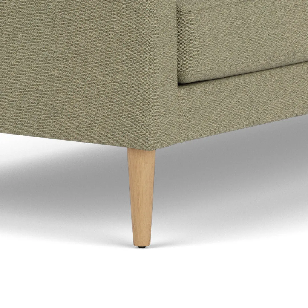 Unit10 L42 Firhøj - 3 pers. sofa - Eg - Green (58) Online