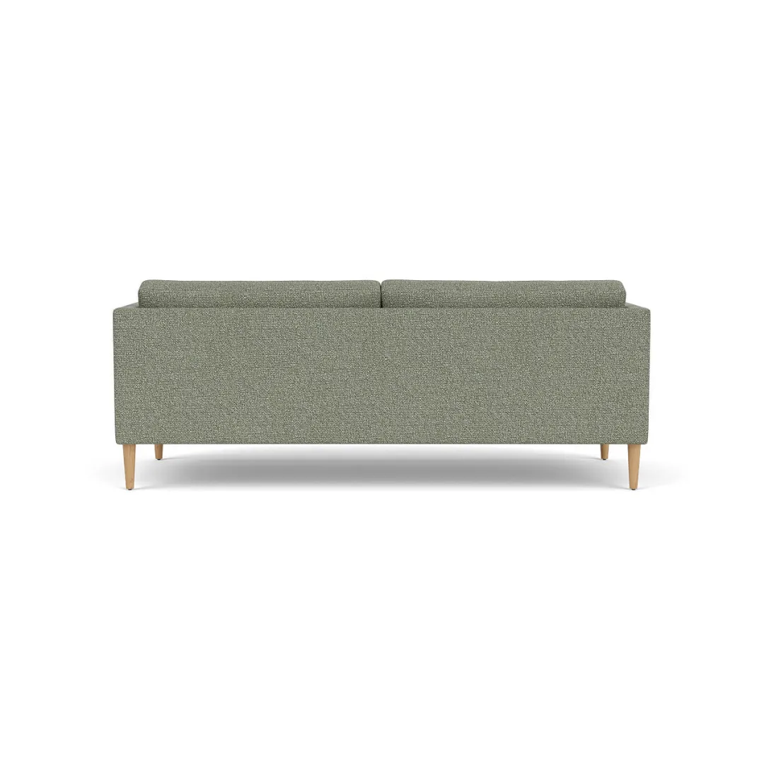 Unit10 L42 Firhøj - 2,5 pers. sofa - Eg - Green-Melange Discount