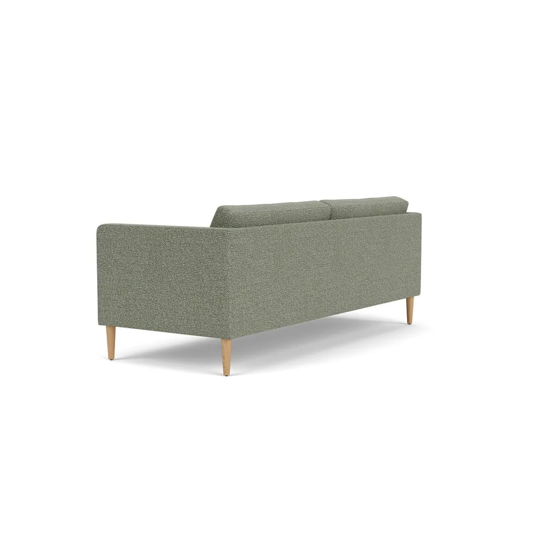 Unit10 L42 Firhøj - 2,5 pers. sofa - Eg - Green-Melange Discount