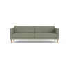 Unit10 L42 Firhøj - 3 pers. sofa - Eg - Green-Melange(56) Hot