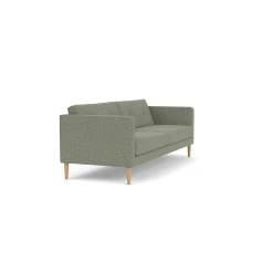Unit10 L42 Firhøj - 3 pers. sofa - Eg - Green-Melange(56) Hot