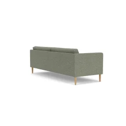 Unit10 L42 Firhøj - 3 pers. sofa - Eg - Green-Melange(56) Hot