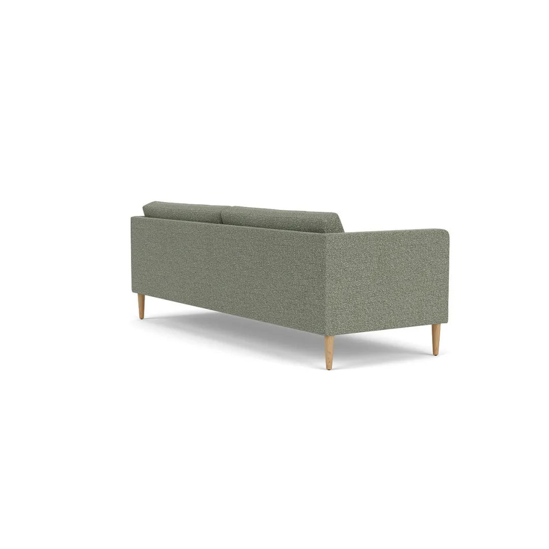Unit10 L42 Firhøj - 3 pers. sofa - Eg - Green-Melange(56) Hot
