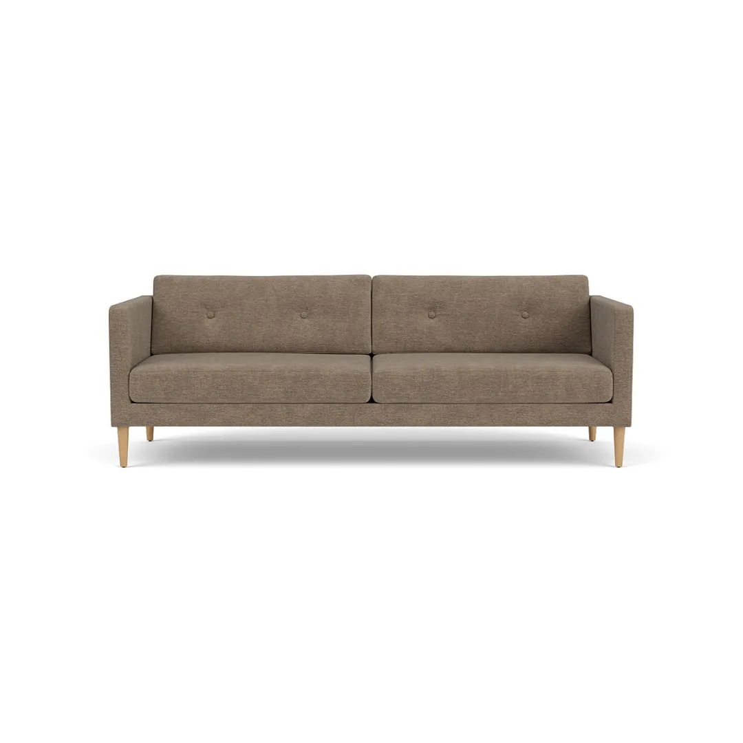 Unit10 L42 Firhøj - 3 pers. sofa - Eg - Taupe (233) Discount
